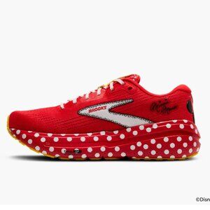 Brooks runDisney Ghost Max 2 Minnie Mouse Shoes, Womens Size 7.5 NEW